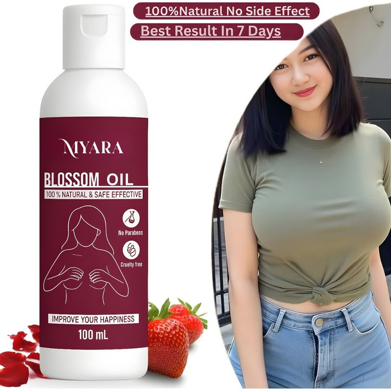 Myara HERBAL BLOSSON BEAUTY BOSOM BLAST NOURISHING BODY MASSAGE OIL Women(100 ml)