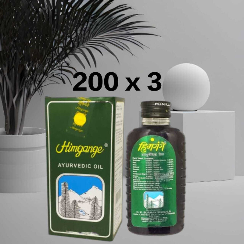 Himgange AYURVEDIC HAIR OIL(600 ml)