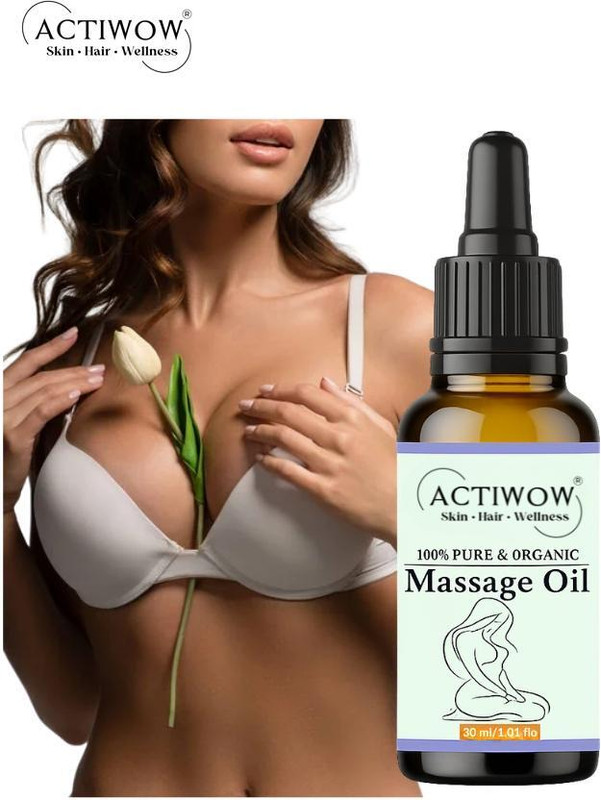 ACTIWOW Pure Organic Massage Oil for Bust Contour Beauty(30 ml)