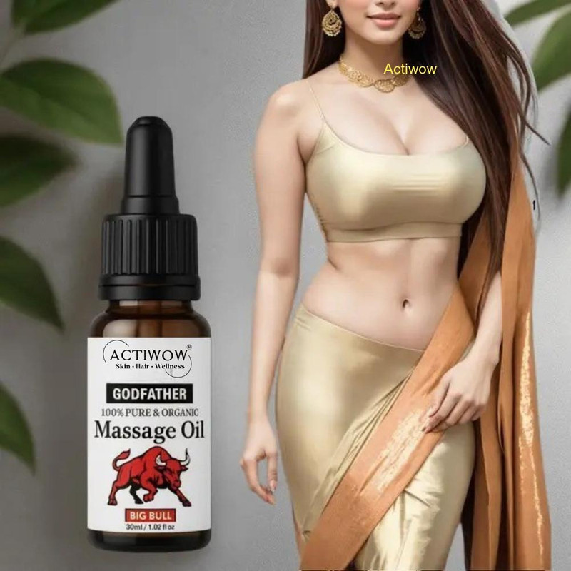 ACTIWOW God-father Massage Oil for High-Impact Muscle Care(30 ml)