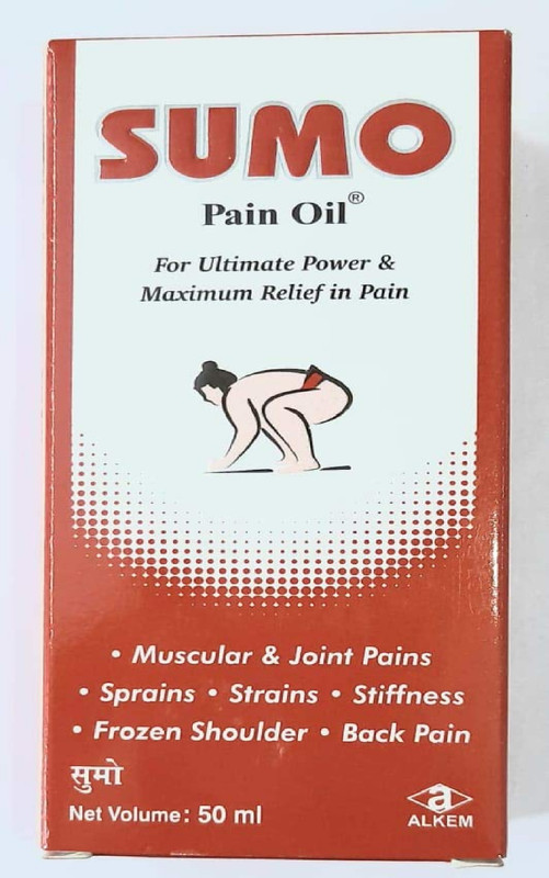 SUMO pain oil pack of 4(50 ml)