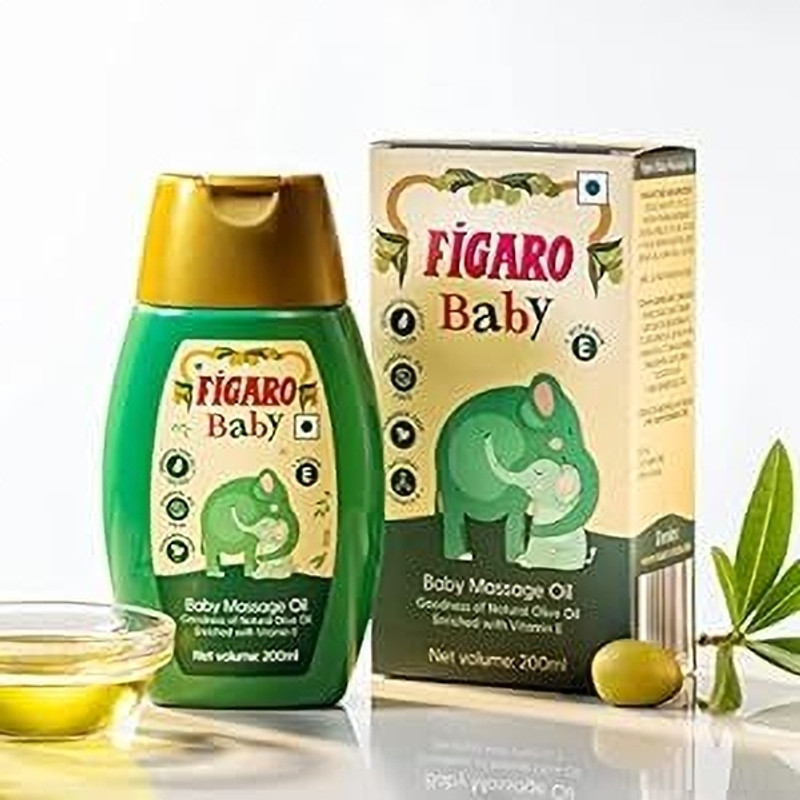 FIGARO Baby vitamin E massage oil(200 ml)