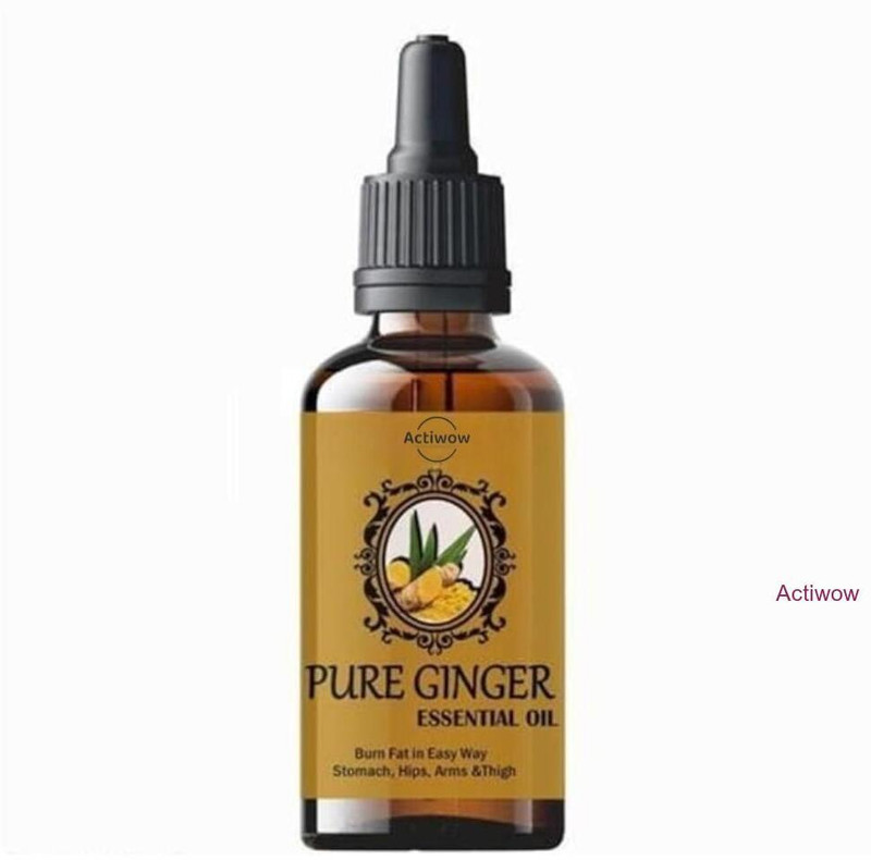 ACTIWOW Ginger Oil Heat Infused Oil For Toning Body(30 ml)