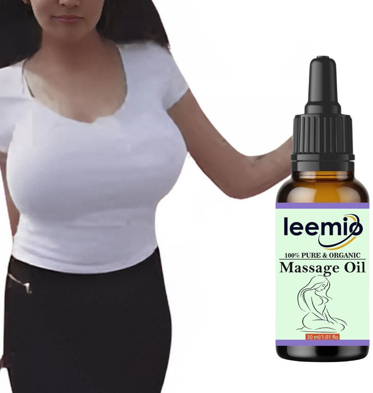 LEEMIO Herbals 100% Organic Breast Massage Oil For Women\\\(30 ml)