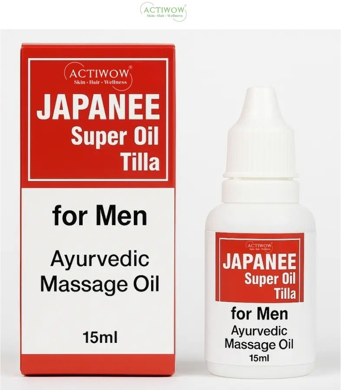 ACTIWOW Japanee Super Oil Tilla Strength Support Herbal Oil(15 ml)