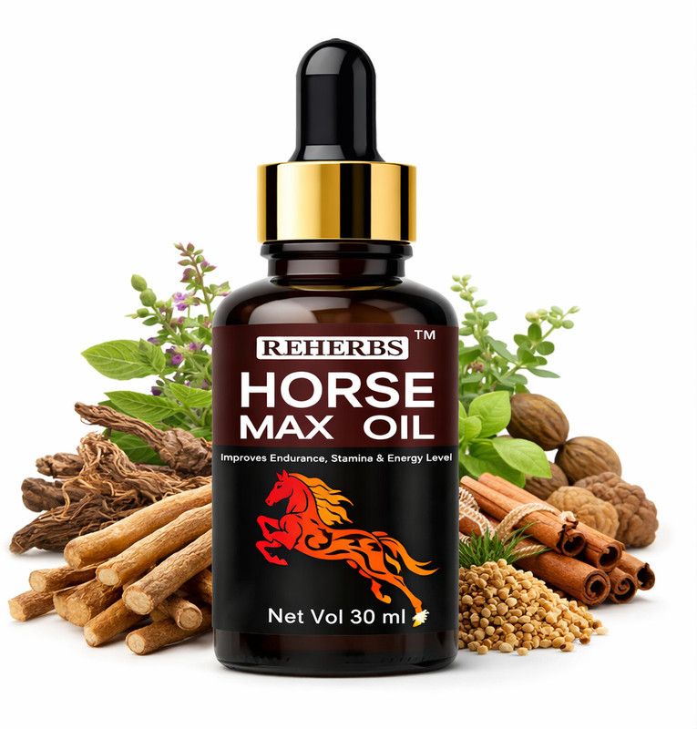 REHERBS AYURVEDIC MASSAGE OIL | OIL FOR MEN |30 ml(30 ml)