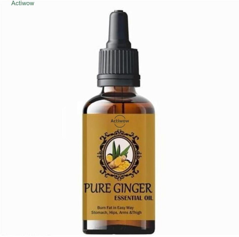 ACTIWOW Ginger Oil All-Natural Fat Cutter For Men(30 ml)