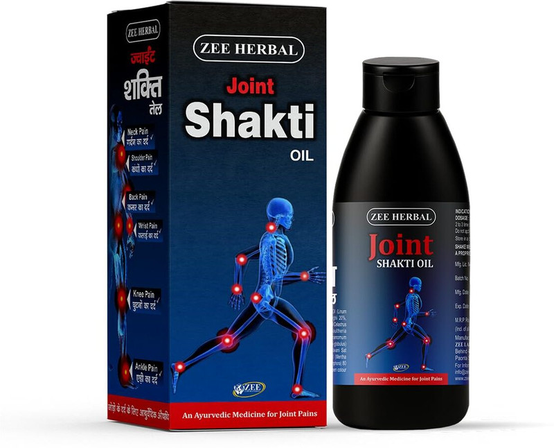 Zee Joint Shakti Oil | Ayurvedic Pain Relief Oil for Knee, Back, Neck & Joint Pain(100 ml)