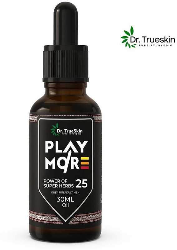 Dr.TrueSkin Play More Massage Oil for Night Recovery with Organic Formula - Sandalwood(30 ml)