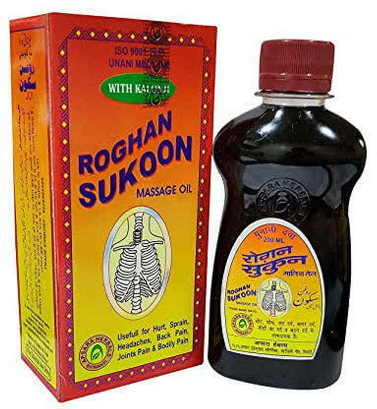 Roghan Sukoon Pain Relief and Massage oil 500 ml pack 1(499 ml)