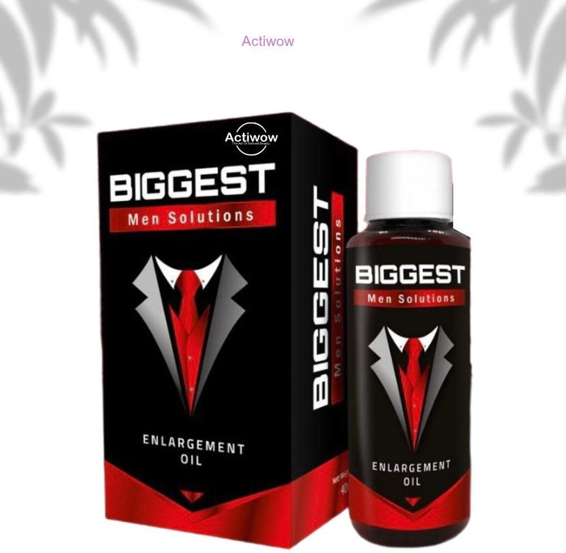 ACTIWOW Biggest Man Solutions Oil Natural Boost for Strength & Stamina(30 ml)