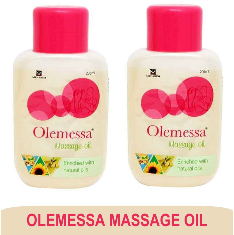 Olemessa Baby Massage Oil 2x200ml(400 ml)