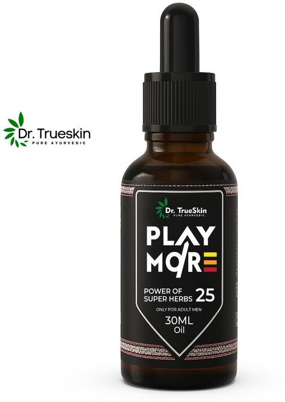 Dr.TrueSkin Play More Massage Oil for Sensual Massage with Invigorating Touch - Euca...(30 ml)