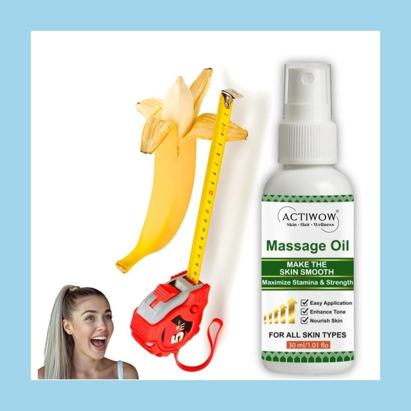 ACTIWOW Big Size Oil Herbal Cooling Body Experience Oil X01(30 ml)