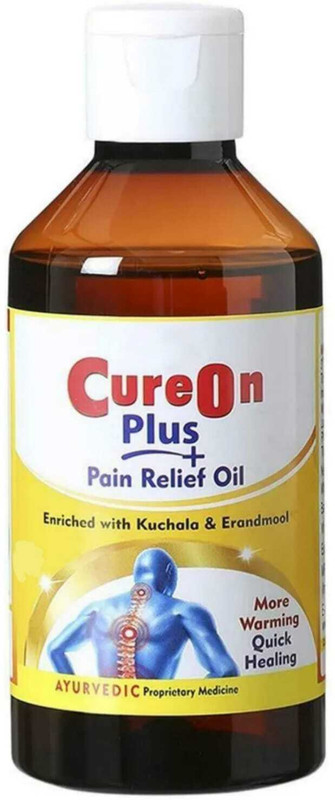 CUREON PLUS Quick Healing Pain Relief Oil Liquid(200 ml)