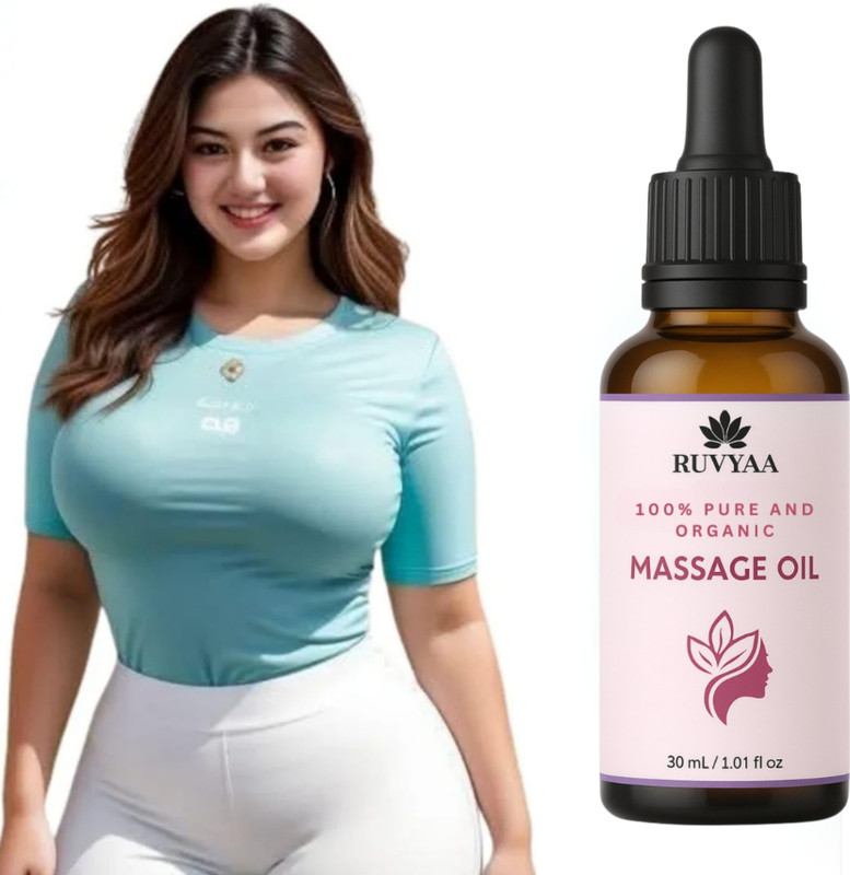 RUVYAA Herbal Breast Massage Oil for Women Wellness(30 ml)