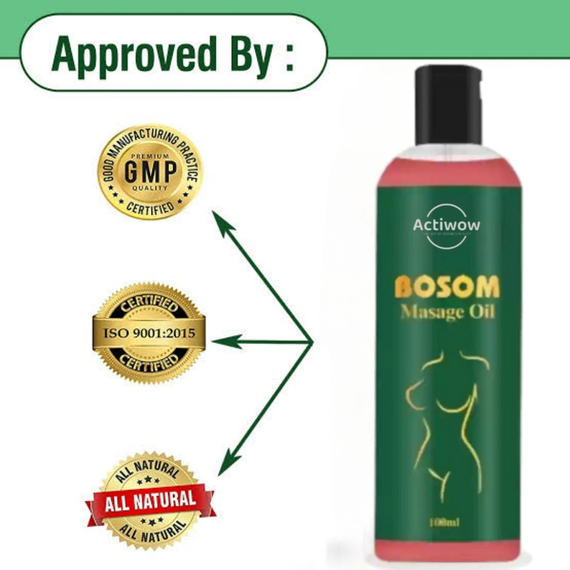 ACTIWOW Ayurvedic breast massage care 100% Natural Body Toner Oil for Women(100 ml)