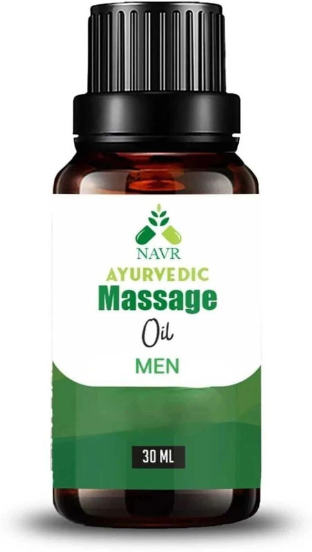 NAVR Ayurvedic Massage Oil for Men Improve Power & Stamina Pack of 1(30 ml)