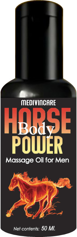 MEDIVINCARE AYURVEDIC HORSE FORCE MESSAGE OIL FOR MEN(50 ml)