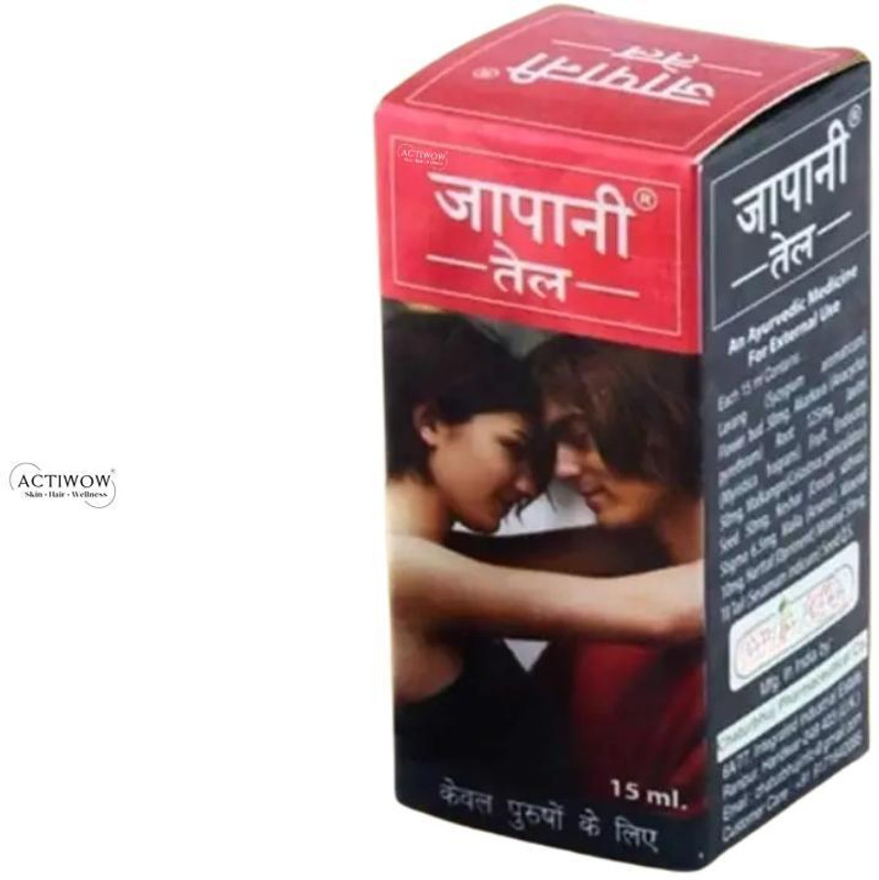 ACTIWOW Japani Oil Herbal Blend for Men’s Daily Care DDR4(30 ml)