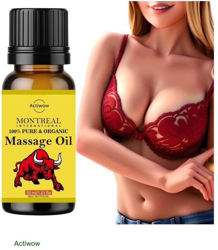 ACTIWOW Breast Massage Oil for Vibrant Skin and Lifted Look(30 ml)