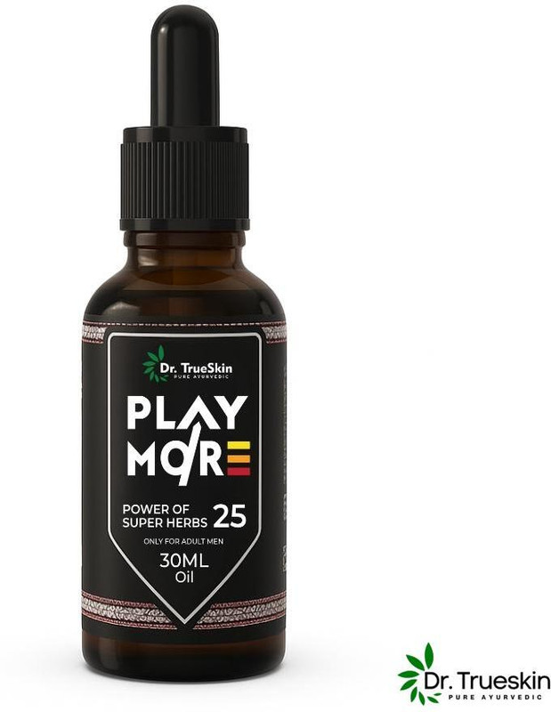 Dr.TrueSkin Play More Massage Oil for Daily Wellness with Muscle Therapy - Sandalwood(30 ml)