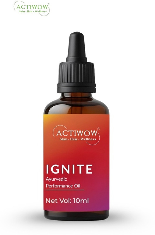 ACTIWOW Ignite Massage Oil for Men Hydrating Non Sticky Formula(20 ml)
