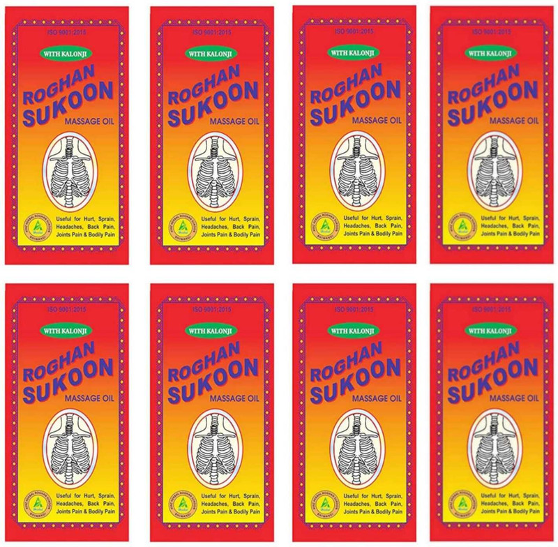 Roghan Sukoon Sukoon massage oil 100ml 8pc(800 ml)