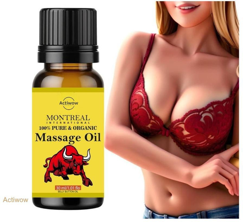 ACTIWOW Breast Massage Oil for Skin Softening and Glow(30 ml)