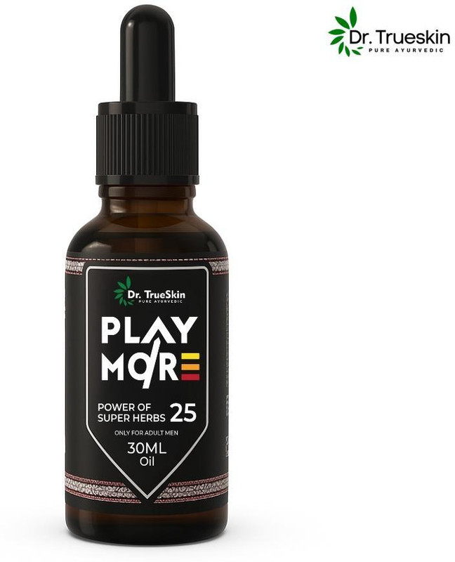 Dr.TrueSkin Play More Massage Oil for Deep Relaxation with Earthy Aroma - Mint(30 ml)