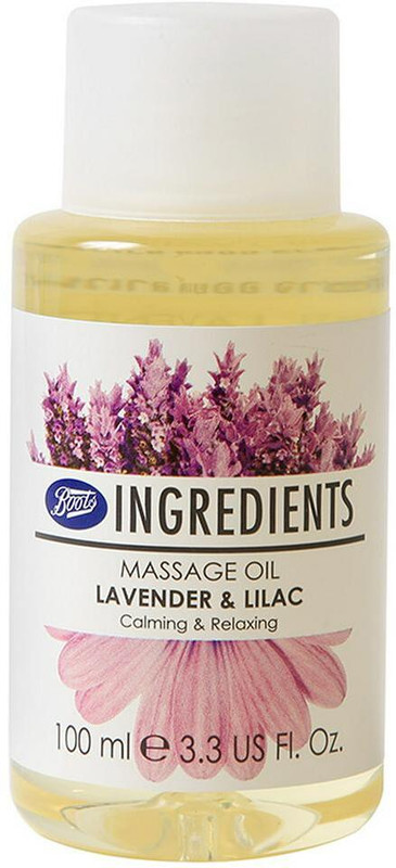 Boots Lavender & Lilac Massage Oil(100 ml)