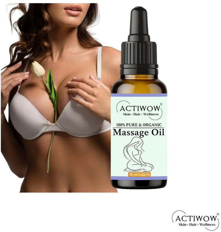 ACTIWOW Pure Organic Massage Oil for Bust Radiant Glow Youth(30 ml)