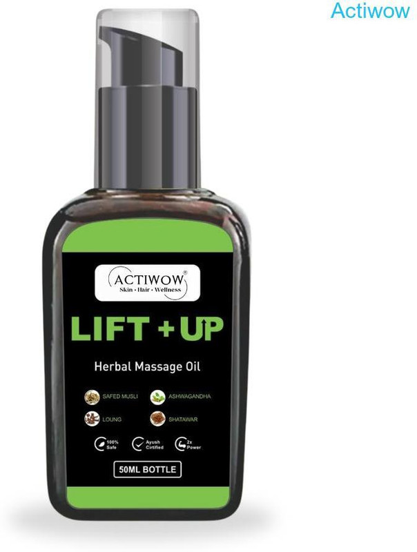 ACTIWOW Lift UP Massage Oil with Myrrh & Arjuna A01(50 ml)