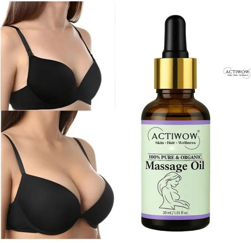 ACTIWOW Boobh Gain Chest Enhancement & Lifting Care Massage Oil(30 ml)