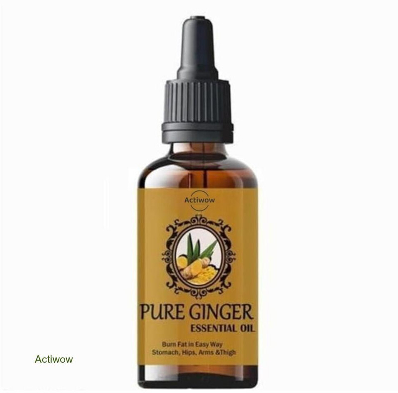 ACTIWOW Ginger Oil Herbal Formula For Women’s Weight Loss(30 ml)