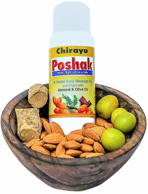 MEDRICH Poshak Oil Herbal Massage Oil for beby (pack of 1) 200ml(200 ml)