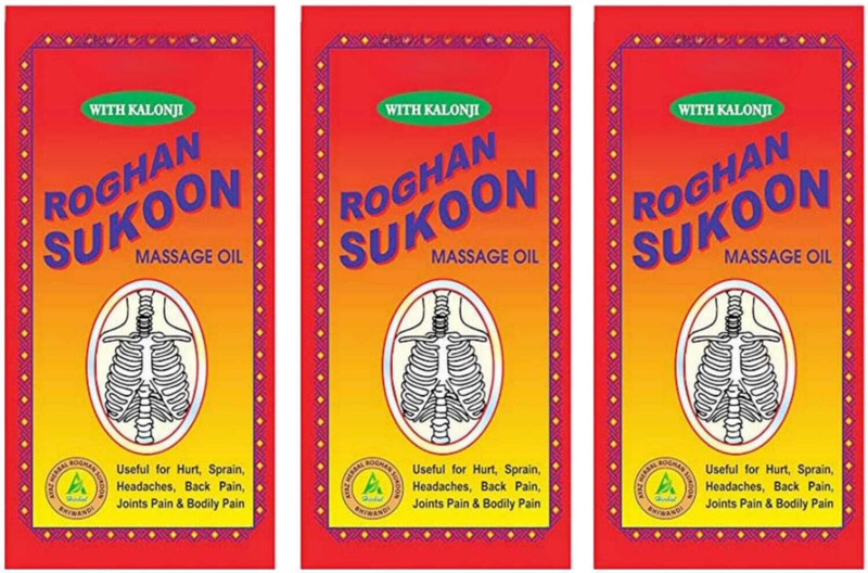 Roghan Sukoon Roghan massage pain oil 500ml pack 3(1500 ml)