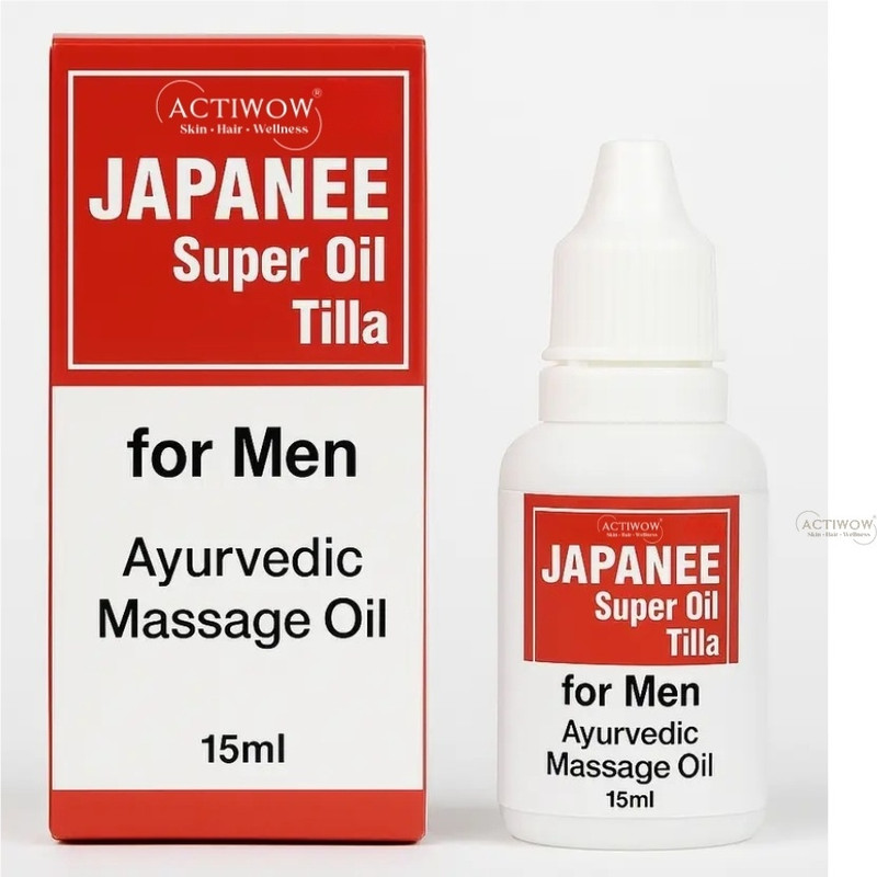 ACTIWOW Japanee Super Oil Tilla Revitalizing Japani Herb Body Solution(15 ml)
