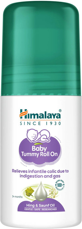 HIMALAYA Baby Tummy Roll On Hing & Saunf Oil 40ml(40 ml)