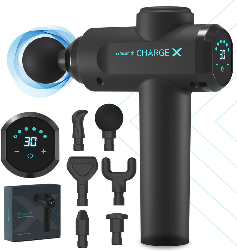 caresmith CS359 Charge X Massage Gun Massager(Black)