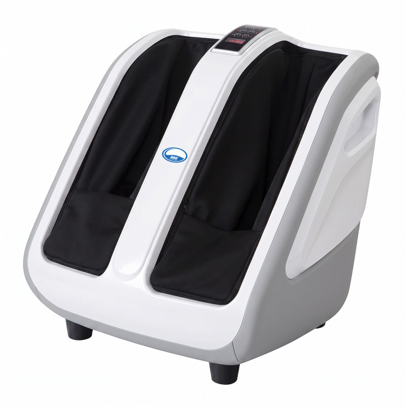 ARG HEALTHCARE Foot, Leg & Calf Massager with Air Compression, Foot Roller & Heating Therapy 3 Mode & Intensity Levels | Relaxation & Muscle Fatigue Relief & Blood Circulation Massager(White)