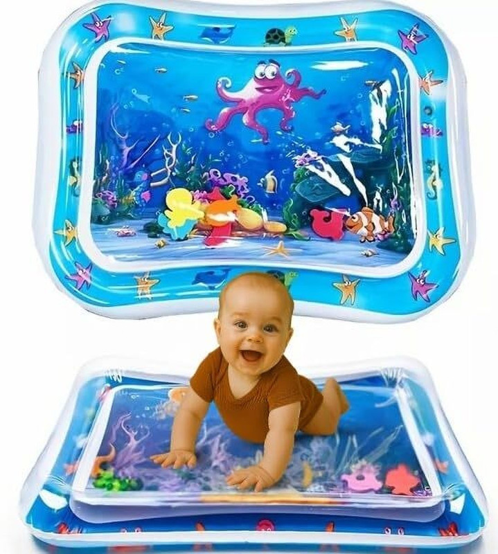 TOYTONIC Plastic Baby Play Mat(Blue, Free)