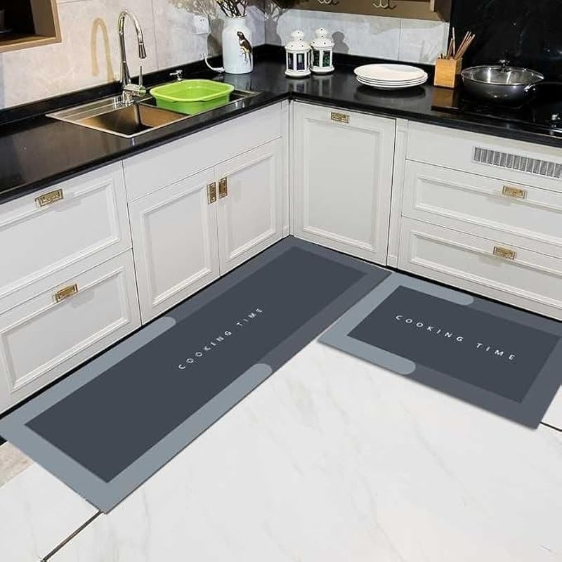 star impex Silicone Baby Play Mat(Grey, Pack of 2, Extra Large)