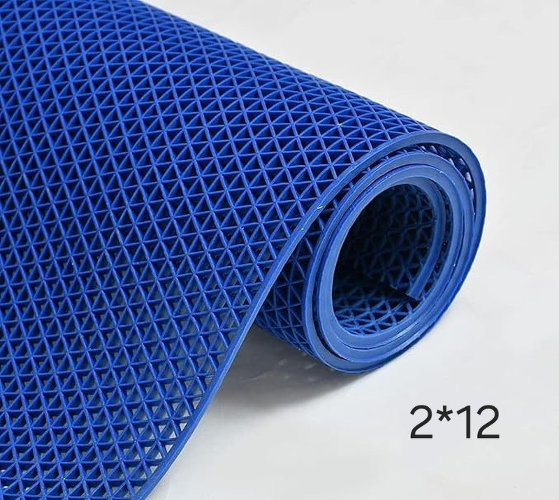 WARISI Rubber Baby Bed Protecting Mat(Blue, Free)