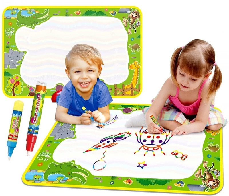 ORVENIX Plastic, Polycotton Baby Play Mat(Multicolor, Free)
