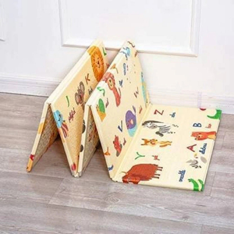 RRK IMPORT AND EXPORT Microfiber Baby Play Mat(Multicolor, Large)