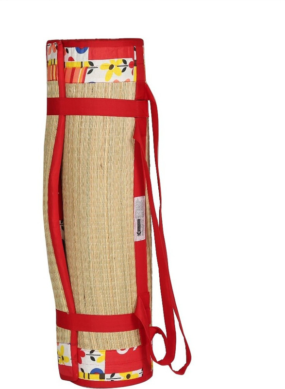 Kala Darshan Crafts Bazaar ECO FRIENDLY YOGA & TRAVELING MAT 60X182 Red 5 mm Exercise & Gym Mat