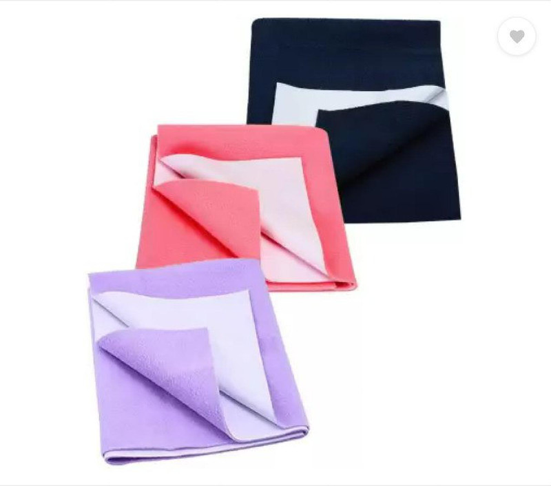 STAR DIVE Cotton Baby Bed Protecting Mat(SALMON, NAVY, PURPLE, Small)