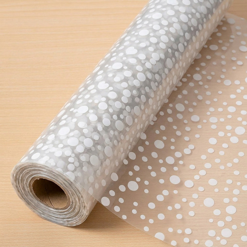 Star Weaves PVC (Polyvinyl Chloride) Drawer Mat(Black & Grey, Free)