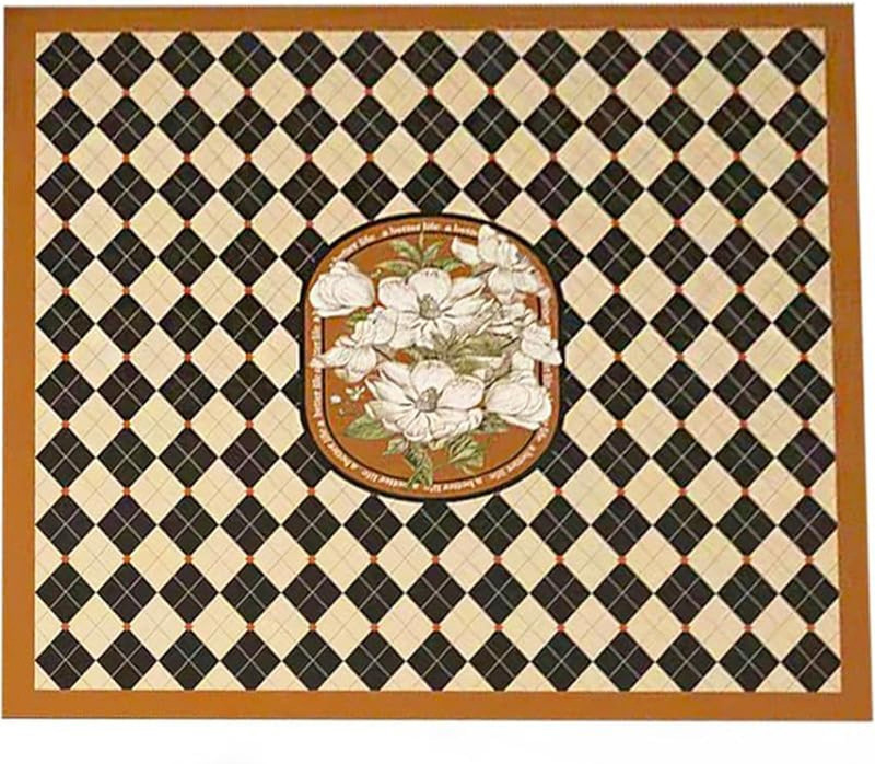 Abhsant Rubber Drawer Mat(Brown, Medium)